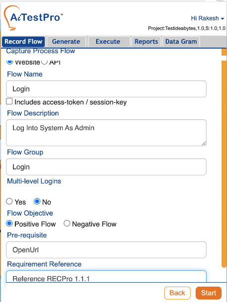 plug-in flow